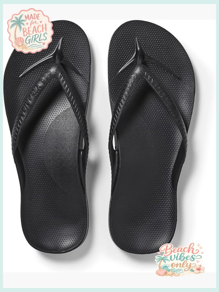 Arch Support Flip Flops For Plantar Fasciitis Relief - Orthotic Sandals -